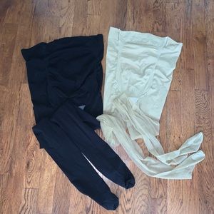 Both maternity tights. Lightly worn.